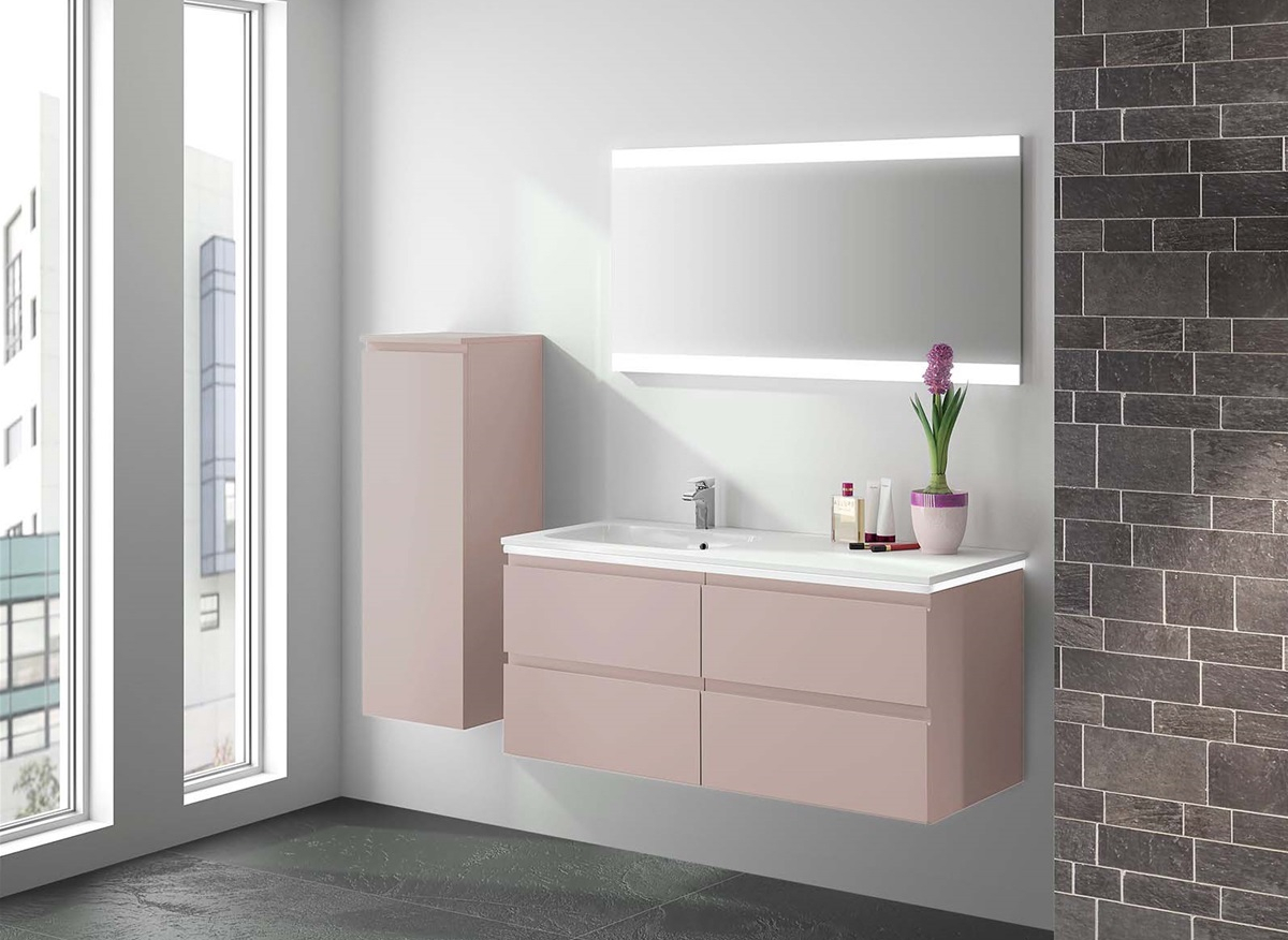 Gloss SP Rose pâle laqué satinée