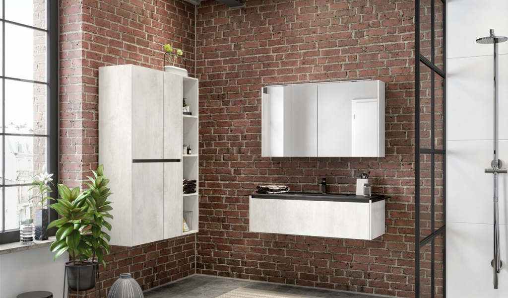 Riva  Décor béton gris terra