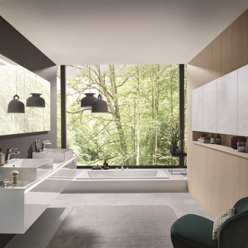 Flash  Laque laminate blanc alpin brillant