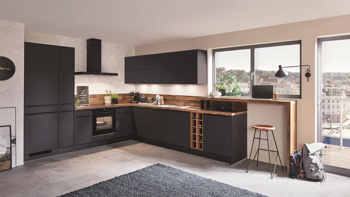 Easytouch Laque laminate noir graphite ultra mat