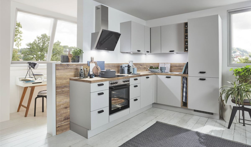 Touch Laque laminate gris pierre super mat