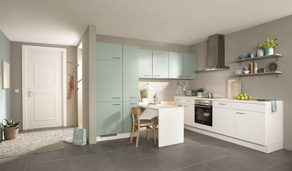 Touch Laque laminate blanc alpin mat