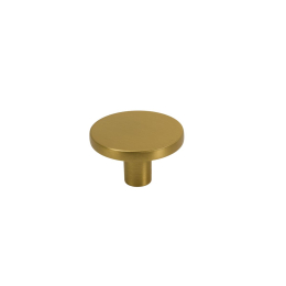 Poignée Bouton rond doré 378