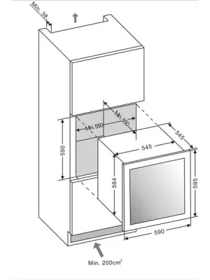 Cave à vin LB340