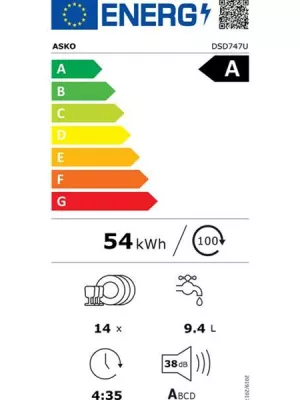 Lave-vaisselle Tout-intégrable DSD747U