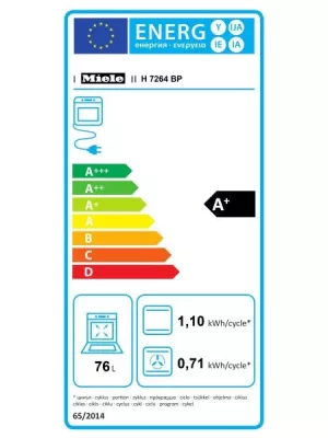 Four pyrolyse H7264BPIN