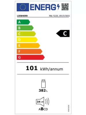 Réfrigérateur 1 porte RBC5220-22