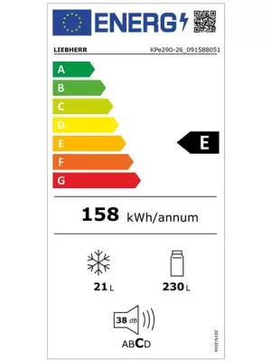 Réfrigérateur 1 porte KPE290-26
