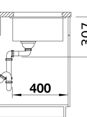 Cuve sous plan 523432