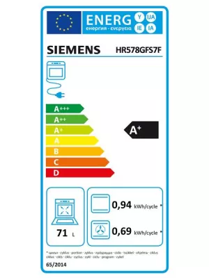 Four pyrolyse HR578GFS7F