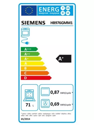 Four pyrolyse HB976GMM1