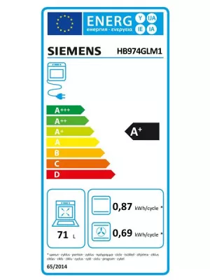Four pyrolyse HB974GLM1