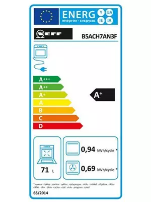Four pyrolyse B5ACH7AN3F