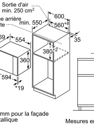 Micro-ondes solo BFL553MS0