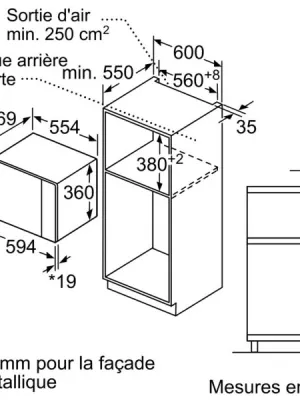 Micro-ondes solo BFL554MS0