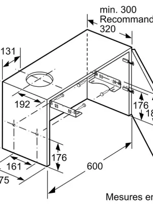 Hotte télescopique DFM064A53