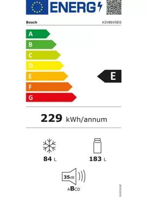 Réfrigérateur combiné KIV86VSE0