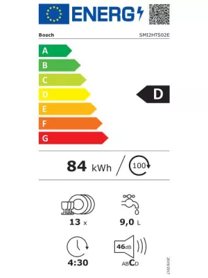 Lave-vaisselle intégrable SMI2HTS02E