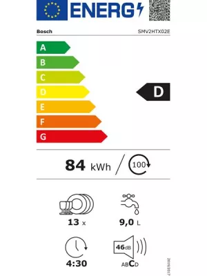 Lave-vaisselle Tout-intégrable SMV2HTX02E