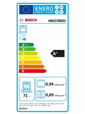 Four pyrolyse HBG578EB3