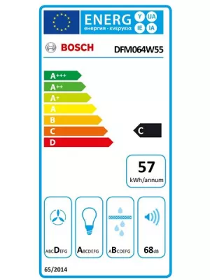 Hotte télescopique DFM064W55