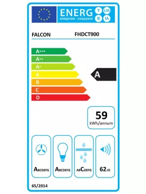Hotte décorative murale FHDCT900SSC