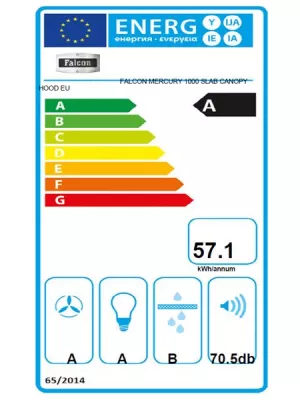 Hotte décorative murale MHDSC1000MB/-EU