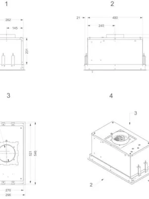 Groupe filtrant avec moteur D828