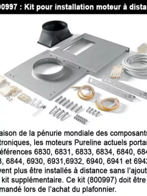 Plafonnier avec moteur D6830