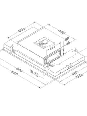 Plafonnier avec moteur D6812