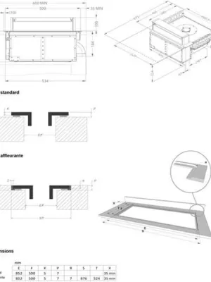Table induction aspirante D40004