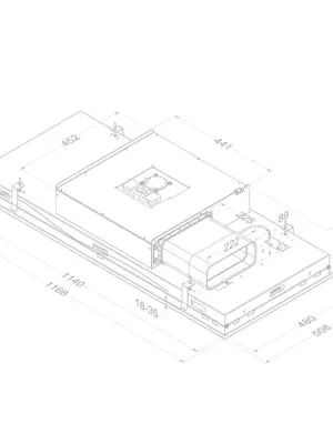 Plafonnier avec moteur D6920