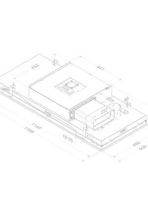 Plafonnier avec moteur D6921