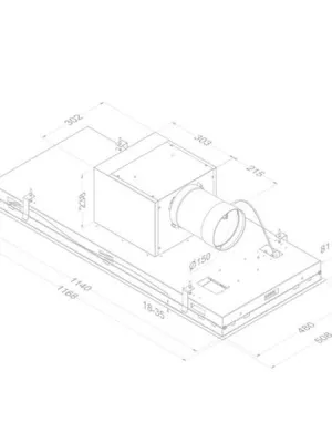 Plafonnier avec moteur D6940