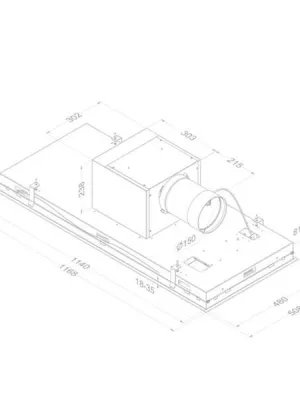Plafonnier avec moteur D6941