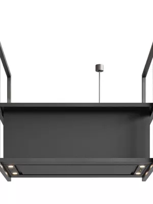 Hotte décorative îlot D15002