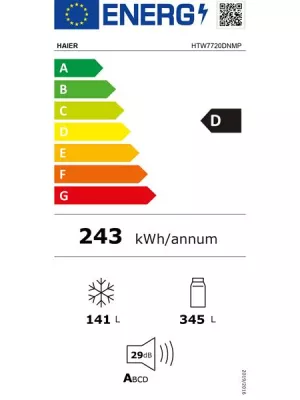 Réfrigérateur multiportes HTW7720DNMP