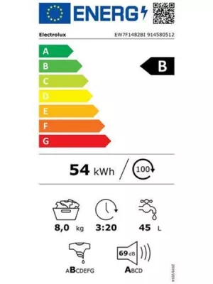 Lave-linge Tout-intégrable EW7F1482BI