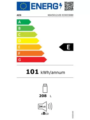 Réfrigérateur 1 porte NSK5O121ES