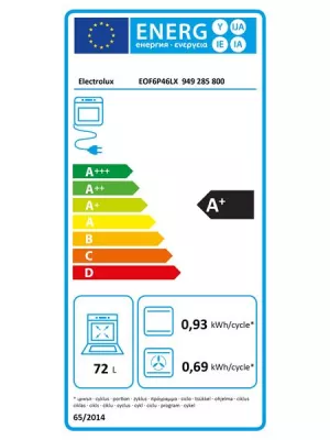 Four pyrolyse EOF6P46LX
