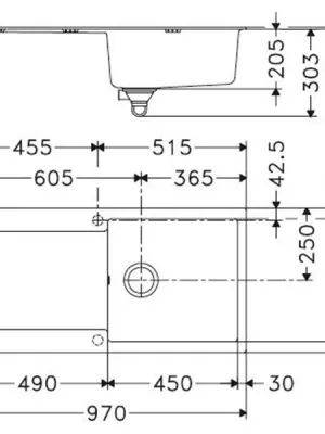 Evier 094532