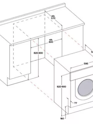 Lave-linge Tout-intégrable BIWMWG71483FRN