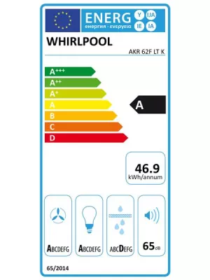 Hotte décorative murale AKR62FLTK