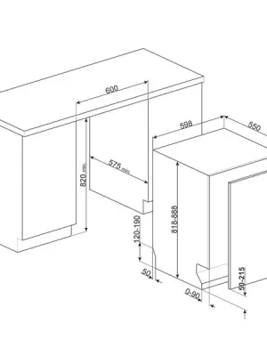Lave-vaisselle Tout-intégrable STL5322A4LFR