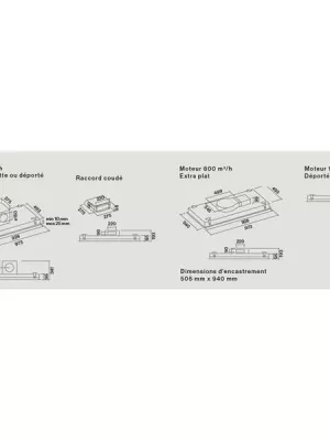 Plafonnier sans moteur CORNUBE3431