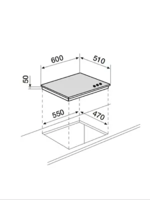 Table de cuisson gaz AV635HWH