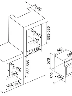 Four émail GFMG51IX