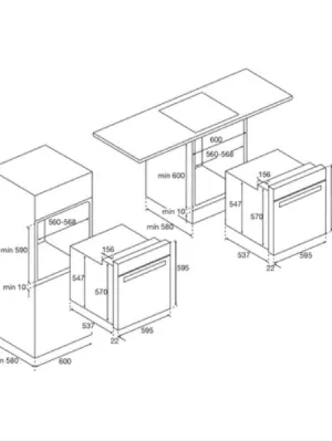Four pyrolyse AFP211WH