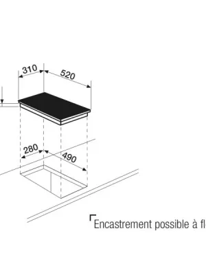 Table induction ATIB32BK