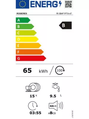 Lave-vaisselle Tout-intégrable RI5B4F1PTA-47